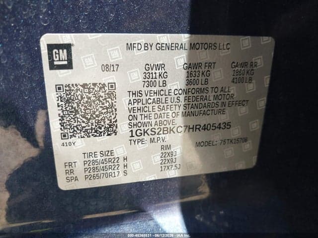 2017 GMC YUKON SLT 9