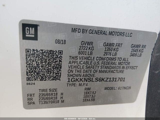 2019 GMC ACADIA SLE-2 9