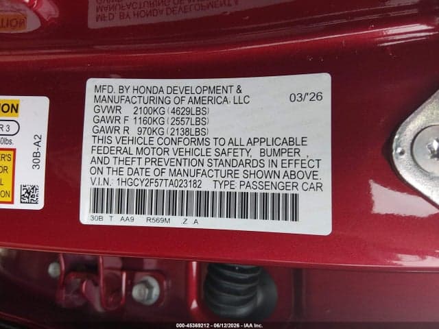 2026 HONDA ACCORD HYBRID SPORT 9