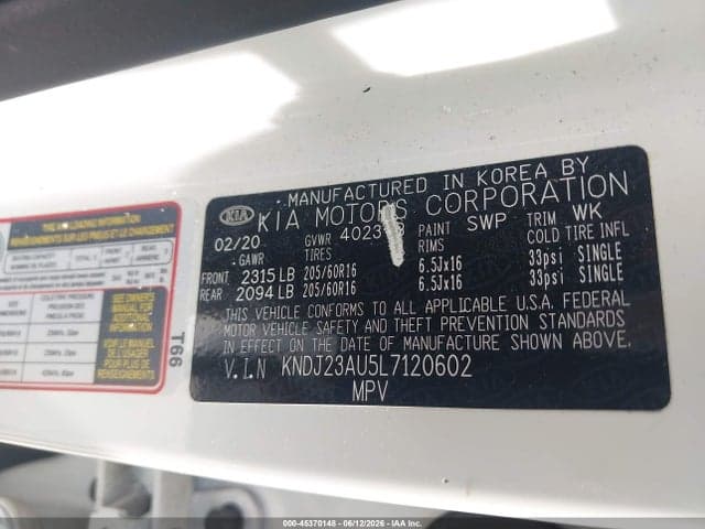 2020 KIA SOUL LX 9
