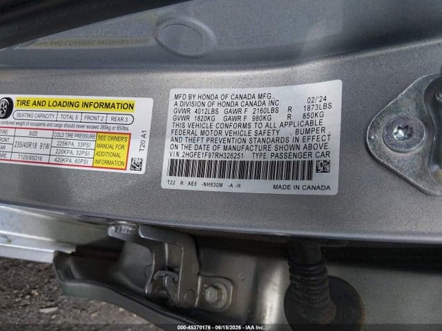 2024 HONDA CIVIC TOURING 9
