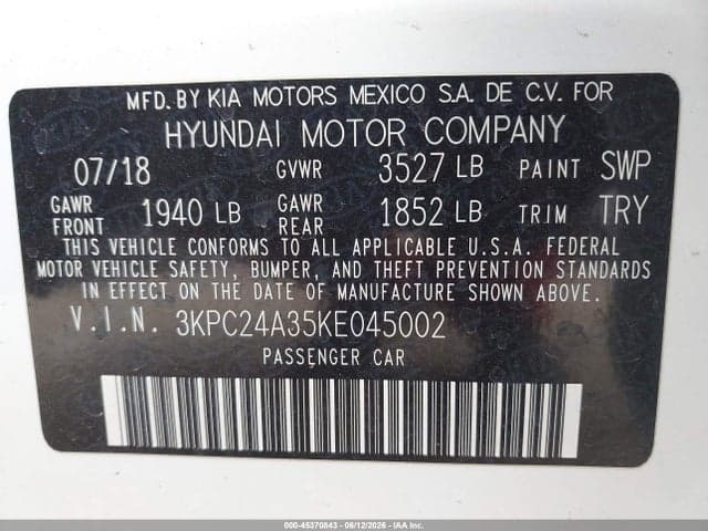 2019 HYUNDAI ACCENT SE 9