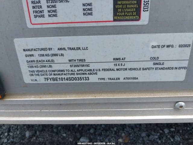 2025 UTILITY TRAILER 9