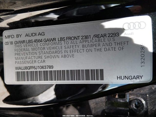 2018 AUDI A3 2.0T PREMIUM/2.0T TECH PREMIUM 10