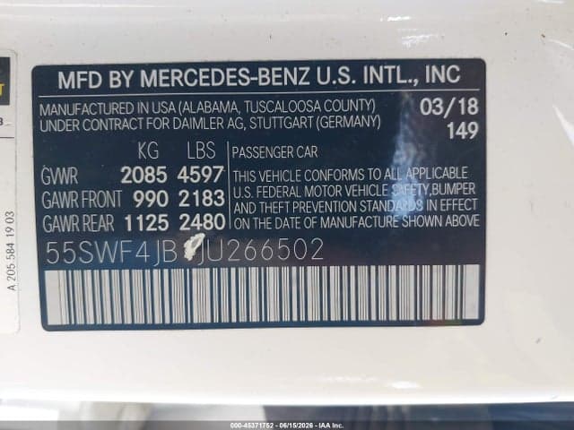 2018 MERCEDES-BENZ C 300 9