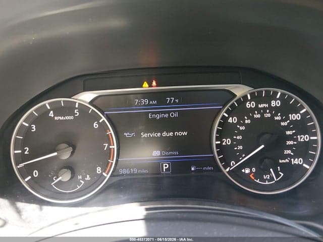 2019 NISSAN ALTIMA 2.5 SV 7