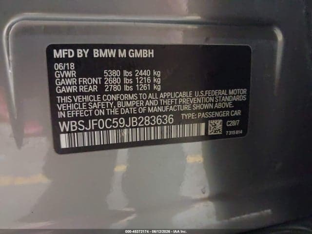 2018 BMW M5 10