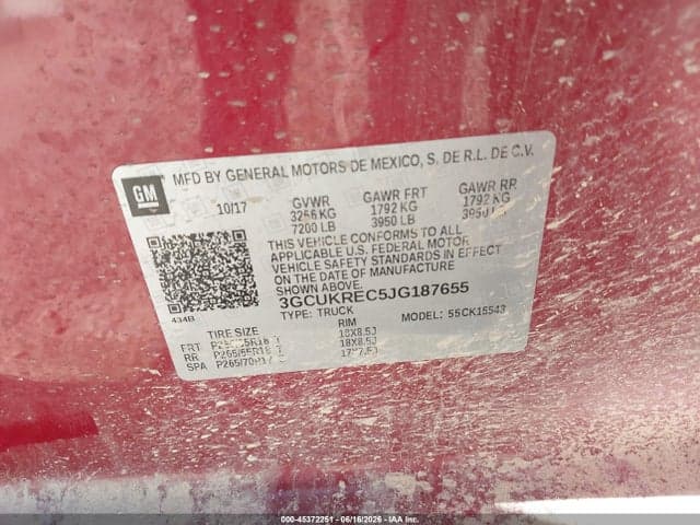 2018 CHEVROLET SILVERADO 1500 2LT 9