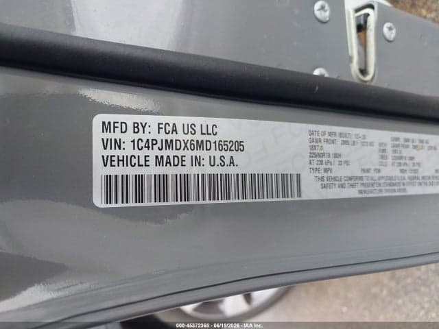 2021 JEEP CHEROKEE LIMITED 4X4 9