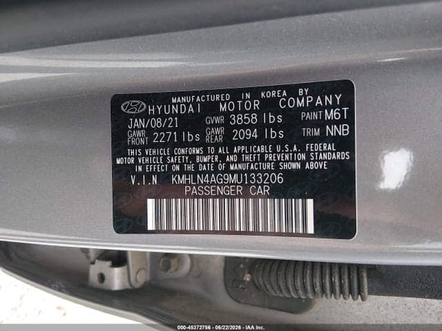 2021 HYUNDAI ELANTRA SEL 9