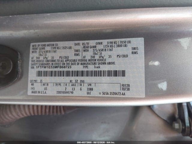 2021 FORD F-150 XLT 9