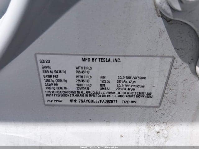 2023 TESLA MODEL Y 9