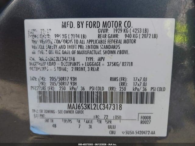 2020 FORD ECOSPORT TITANIUM 9
