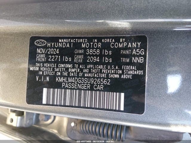 2025 HYUNDAI ELANTRA SEL SPORT 9