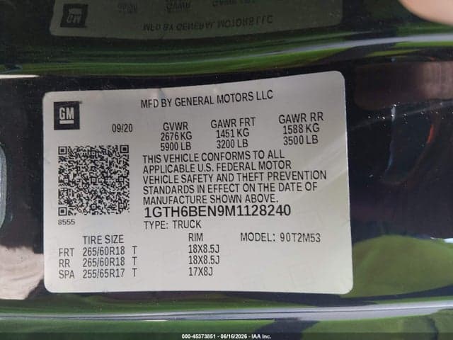 2021 GMC CANYON 4WD ELEVATION STANDARD 9