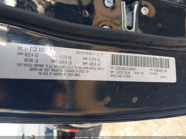 2018 DODGE CHARGER SXT RWD 9