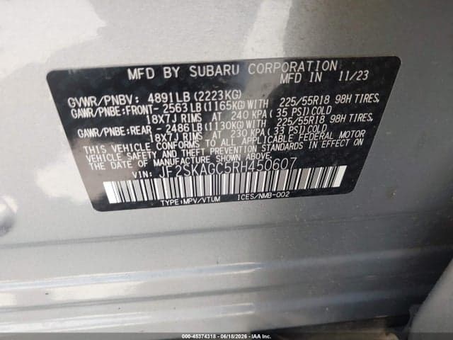 2024 SUBARU FORESTER SPORT 9