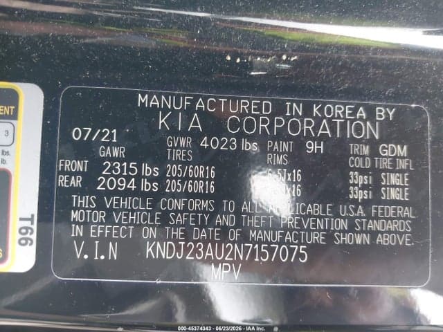2022 KIA SOUL LX 9
