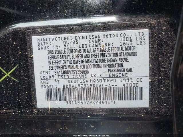 2025 NISSAN SENTRA SR 9