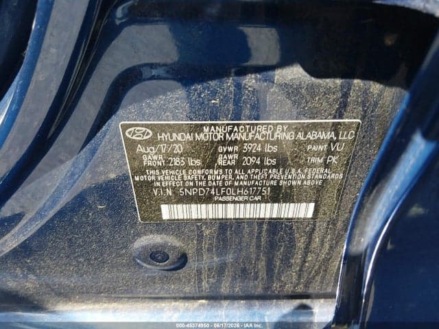 2020 HYUNDAI ELANTRA SE 9