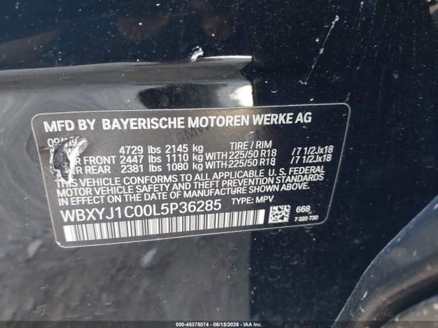 2020 BMW X2 XDRIVE28I 9
