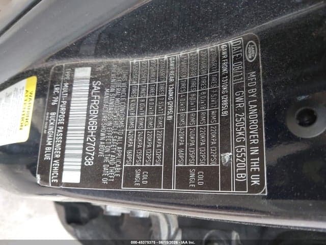 2011 LAND ROVER LR2 9