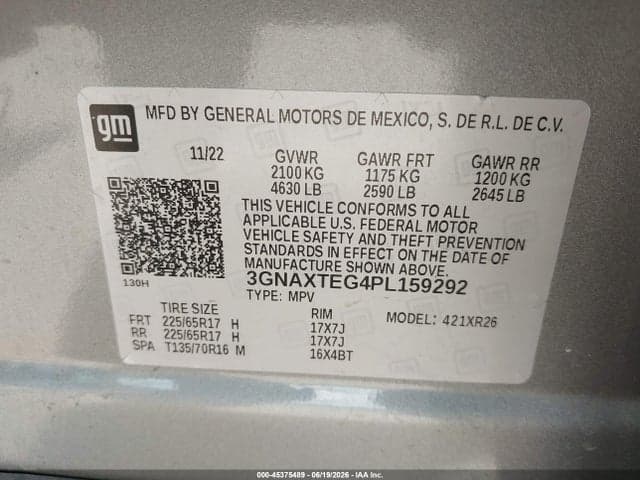 2023 CHEVROLET EQUINOX AWD 2FL 9