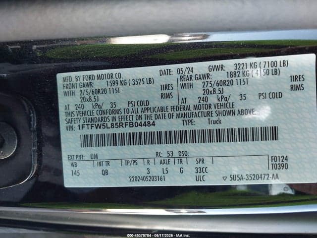 2024 FORD F-150 LARIAT 9