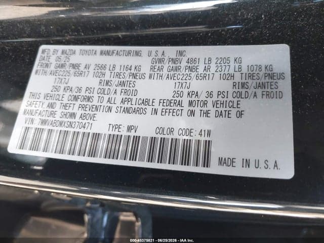 2025 MAZDA CX-50 2.5 S PREMIUM PACKAGE 9