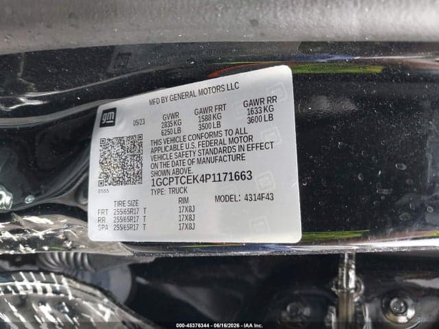 2023 CHEVROLET COLORADO 4WD SHORT BOX LT 9