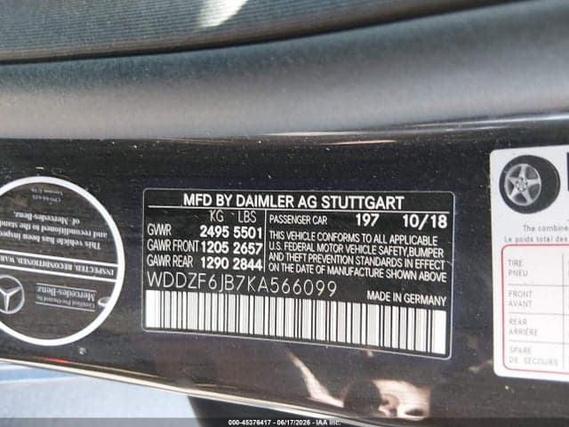 2019 MERCEDES-BENZ E 450 4MATIC 9