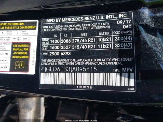 2018 MERCEDES-BENZ AMG GLE 43 COUPE 4MATIC 9