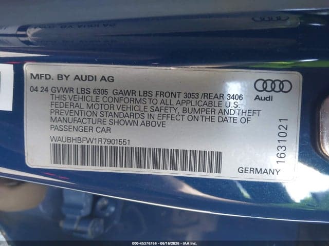 2024 AUDI RS E-TRON GT QUATTRO 9
