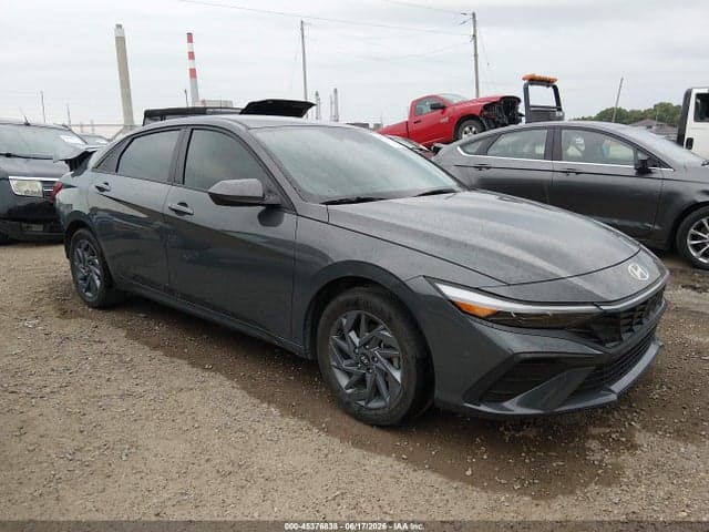 2024 HYUNDAI ELANTRA HYBRID BLUE 1