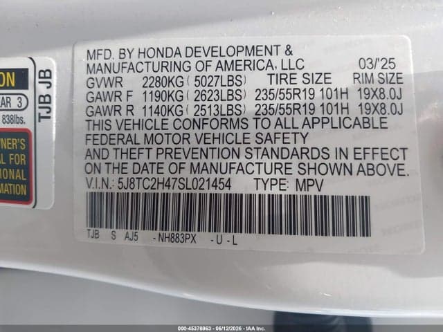 2025 ACURA RDX 9
