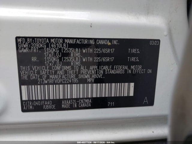 2023 TOYOTA RAV4 XLE 9