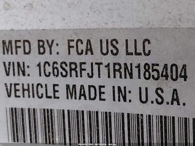 2024 RAM 1500 LARAMIE 4X4 5'7 BOX 9