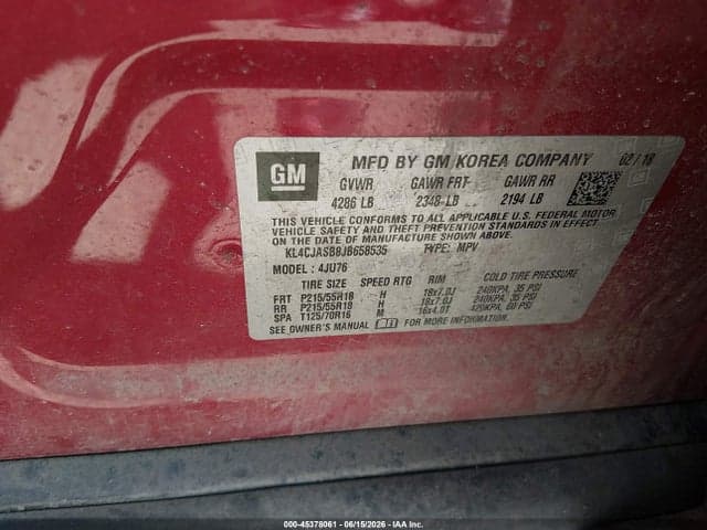 2018 BUICK ENCORE PREFERRED 9