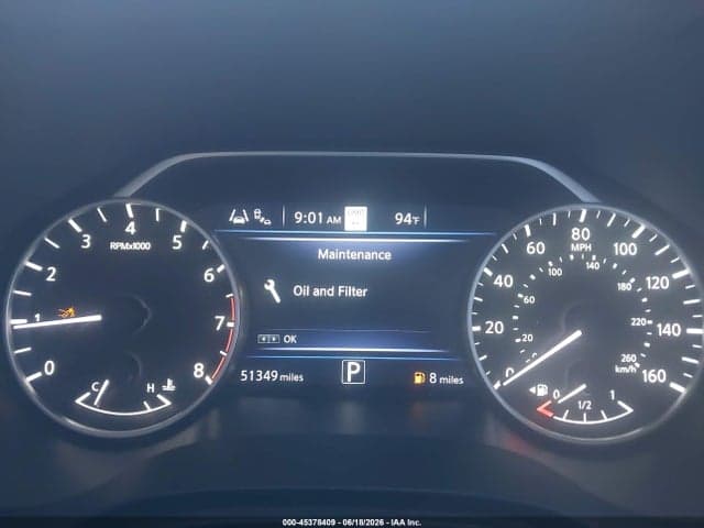 2023 NISSAN MAXIMA SV XTRONIC CVT 7