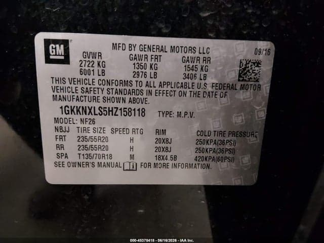 2017 GMC ACADIA DENALI 9