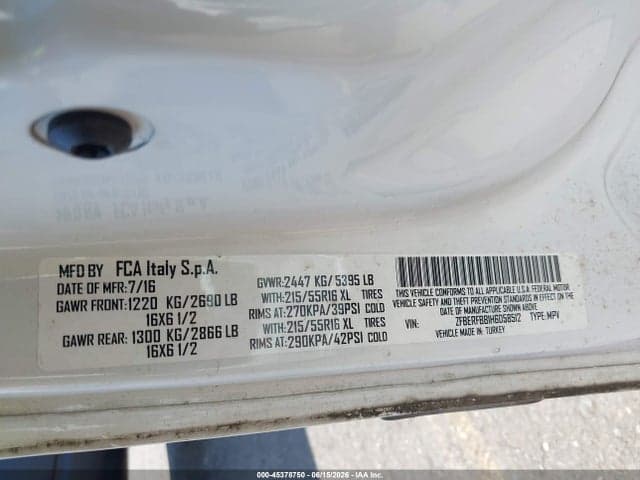 2017 RAM PROMASTER CITY TRADESMAN SLT 9