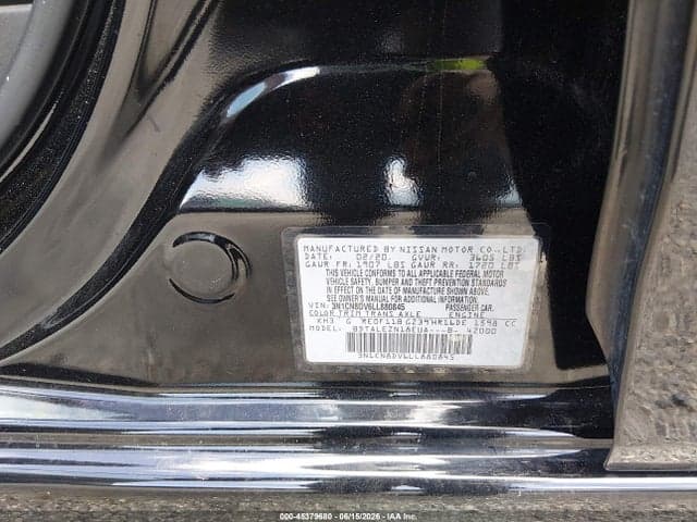 2020 NISSAN VERSA S XTRONIC CVT 9