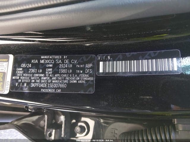 2025 KIA K4 EX 9