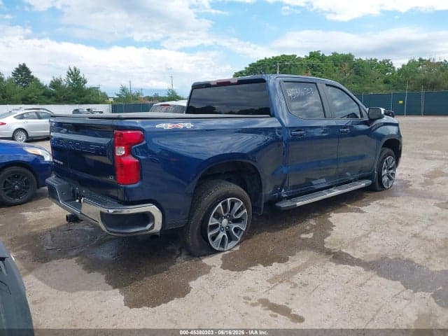 2022 CHEVROLET SILVERADO 1500 4WD SHORT BED LT WITH 2FL 4