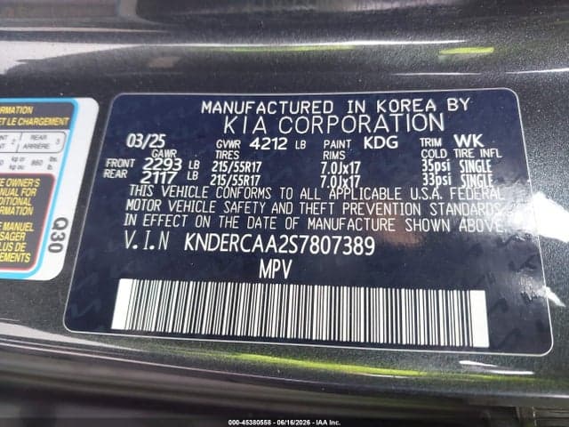 2025 KIA SELTOS EX 9
