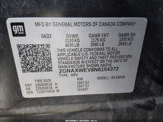 2022 CHEVROLET EQUINOX AWD RS 9