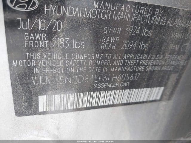 2020 HYUNDAI ELANTRA VALUE EDITION 9