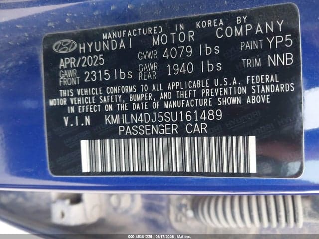 2025 HYUNDAI ELANTRA HYBRID LIMITED 9