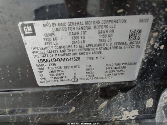 2022 BUICK ENVISION FWD PREFERRED 9