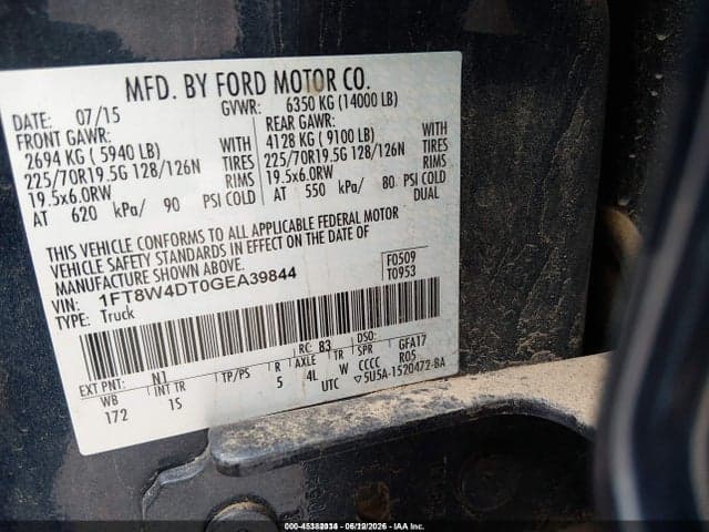 2016 FORD F-450 XL 9